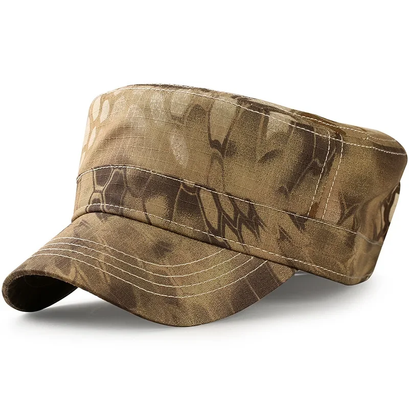 Korean Style Plus Size Camo Flat Cap for Men, Outdoor Sports Sun Hat for Spring/Autumn
Korean Style Plus Size Camo Flat Cap for Men, Outdoor Sports Sun Hat for Spring/Autumn