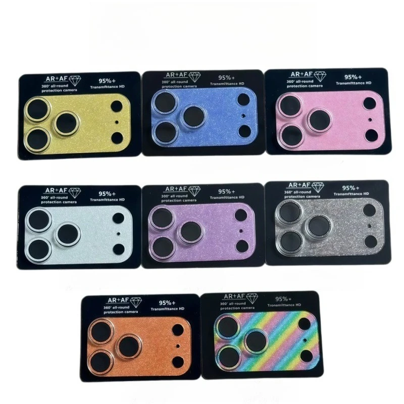 3D Glitter 360° All-round Protection Camera Lens Protector For iPhone 17 16 15 14 Pro Max Plus Air Glass Film Scratch Resistant
3D Glitter 360° All-round Protection Camera Lens Protector For iPhone 17 16 15 14 Pro Max Plus Air Glass Film Scratch Resistant