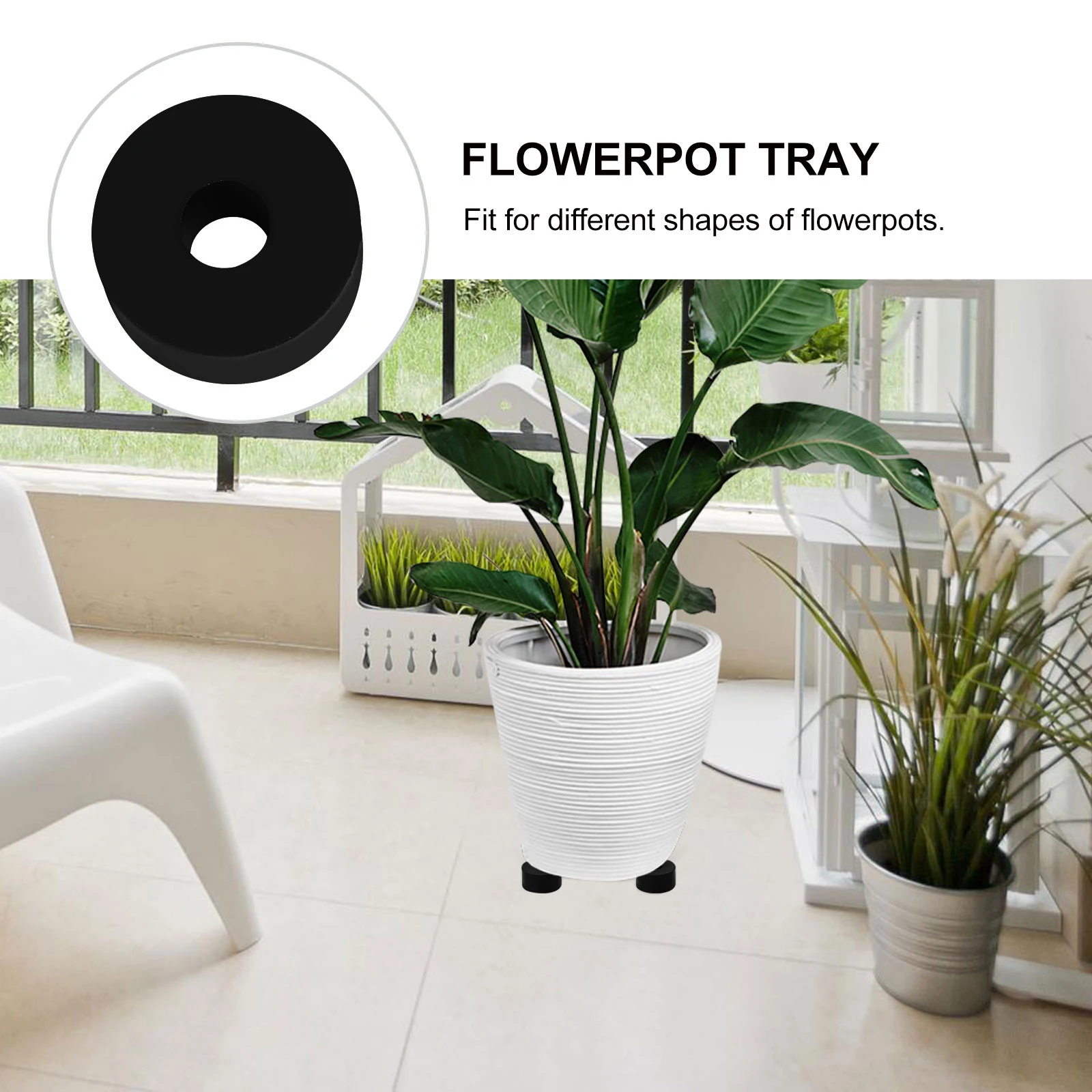 24pcs Rubber Shock Pads Round Flowerpot Trays Plant Feet Durable Wear Resistant Pot Stand Mats Gardening Supplies Breathing
24pcs Rubber Shock Pads Round Flowerpot Trays Plant Feet Durable Wear Resistant Pot Stand Mats Gardening Supplies Breathing