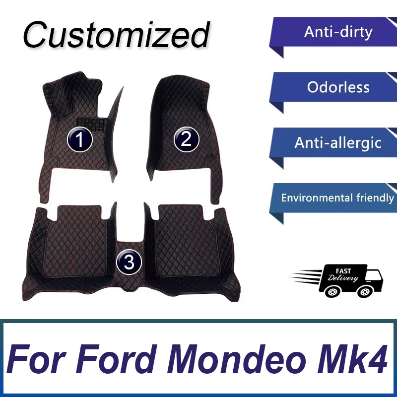 Автомобильный коврик для Ford Mondeo Mk4 2007 2008 2009 2010 2011 2012 2013, мужской полный комплект, индивидуальный интерьер, женские подарки, автоаксессуары
Автомобильный коврик для Ford Mondeo Mk4 2007 2008 2009 2010 2011 2012 2013, мужской полный комплект, индивидуальный интерьер, женские подарки, автоаксессуары