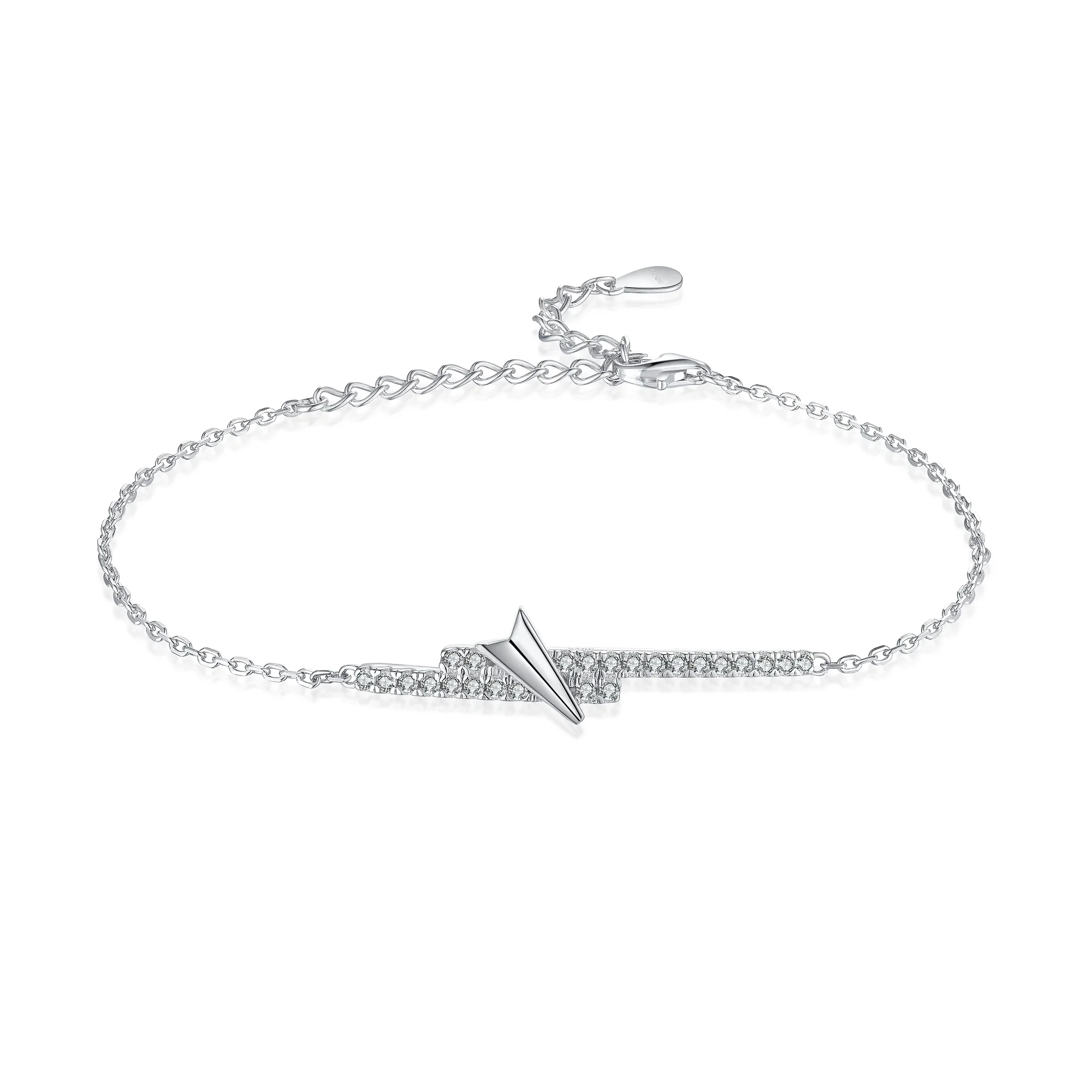925 Sterling Silver Fine Jewelry Bracelet for Women Fashion Aircraft Tempered Personality Airplane Charm Bracelet for Gifts
925 Sterling Silver Fine Jewelry Bracelet for Women Fashion Aircraft Tempered Personality Airplane Charm Bracelet for Gifts