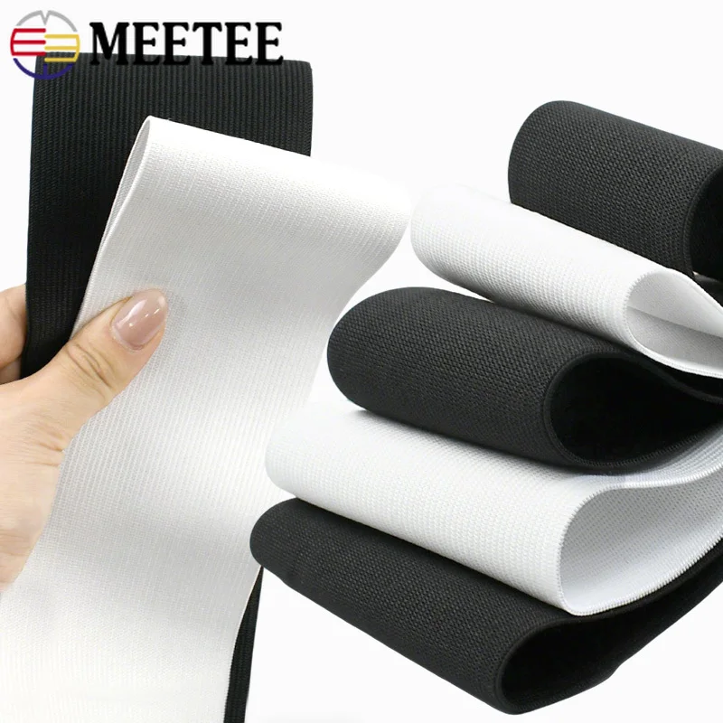 1/2M 7-40cm Black/White Elastic Band Extra Wide Soft Rubber Bands Garment Waist Strap Stretch Tape Belt Sewing Accessories
1/2M 7-40cm Black/White Elastic Band Extra Wide Soft Rubber Bands Garment Waist Strap Stretch Tape Belt Sewing Accessories
