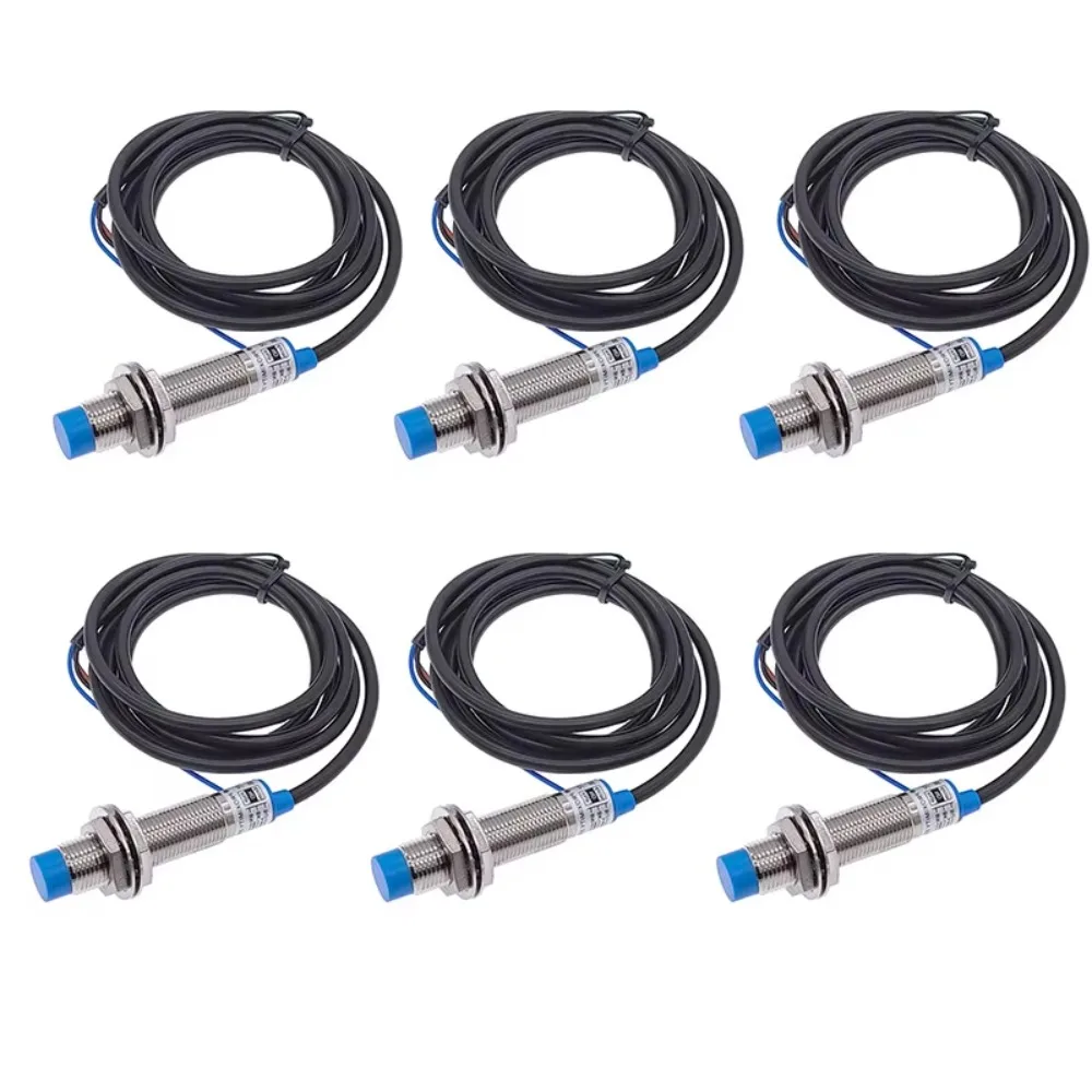6 uds. Sensor tección metales M12, 4 mm distancia, resistente al agua, normalmente abierto (NO), normalmente cerrado (NC), NP
6 uds. Sensor tección metales M12, 4 mm distancia, resistente al agua, normalmente abierto (NO), normalmente cerrado (NC), NP