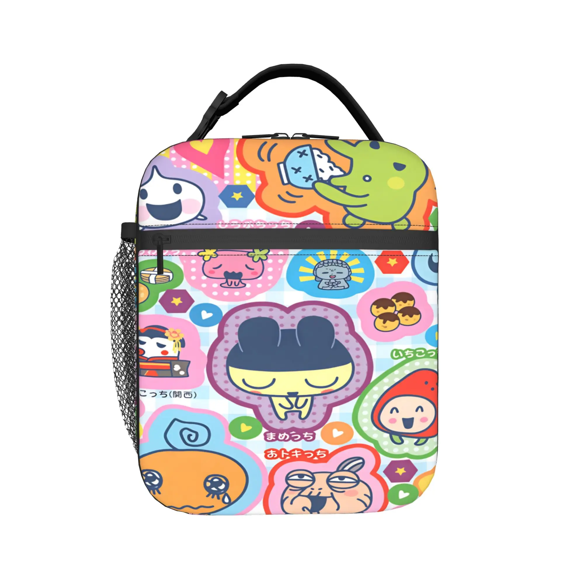 Tamagotchi Lunch Bag Portable Lunch Box Child Picnic Graphic Cooler Bag Casual Waterproof Thermal Tote Handbags
Tamagotchi Lunch Bag Portable Lunch Box Child Picnic Graphic Cooler Bag Casual Waterproof Thermal Tote Handbags