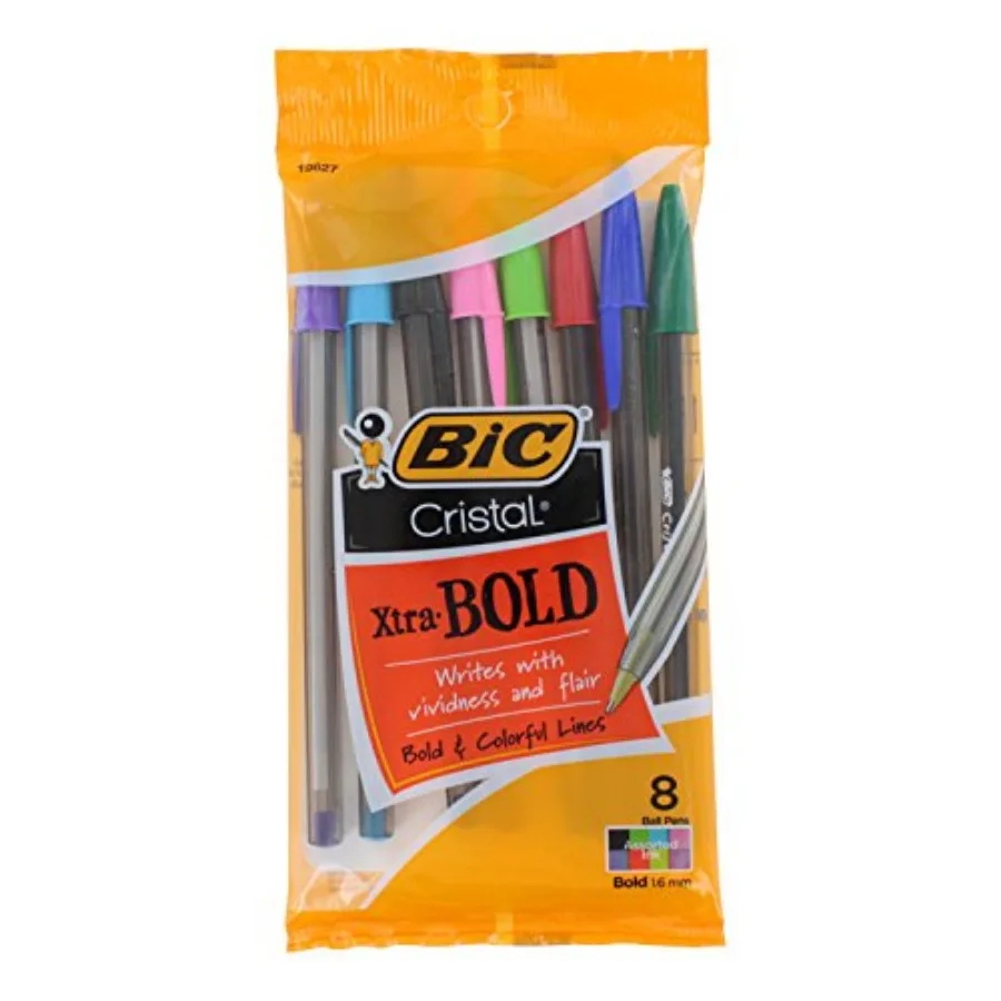 Usa Inc MSBAP81 19627 Cristal Xtra Bold Pack Of 8
Usa Inc MSBAP81 19627 Cristal Xtra Bold Pack Of 8