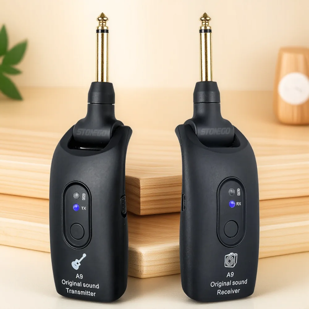 2PCS 2.4GHz Wireless Guitar System Built-in Rechargeable Battery Guitar Transmitter Receiver Musical Instrument Accessories
2PCS 2.4GHz Wireless Guitar System Built-in Rechargeable Battery Guitar Transmitter Receiver Musical Instrument Accessories