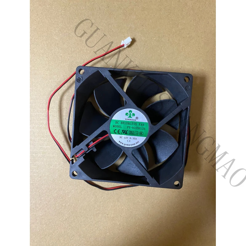 HJY A POWERYEAR fan PY-9225H12S DC 12V 0.35A 9CM 9025 2-pin
HJY A POWERYEAR fan PY-9225H12S DC 12V 0.35A 9CM 9025 2-pin