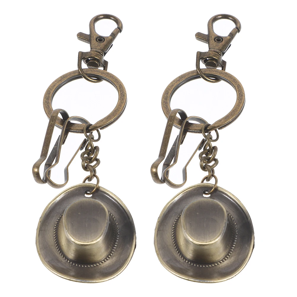 2pcs Cowboy Hat Keychain Vintage Alloy Decor Mini Bag Ornament Phone Charm Accessories Fob Western Car Keyring
2pcs Cowboy Hat Keychain Vintage Alloy Decor Mini Bag Ornament Phone Charm Accessories Fob Western Car Keyring