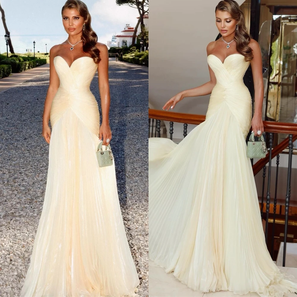 Customized Elegant Chiffon Mermaid Evening Dress Exquisite Sweetheart Prom Dresses High Quality Special Occasion Gowns
Customized Elegant Chiffon Mermaid Evening Dress Exquisite Sweetheart Prom Dresses High Quality Special Occasion Gowns
