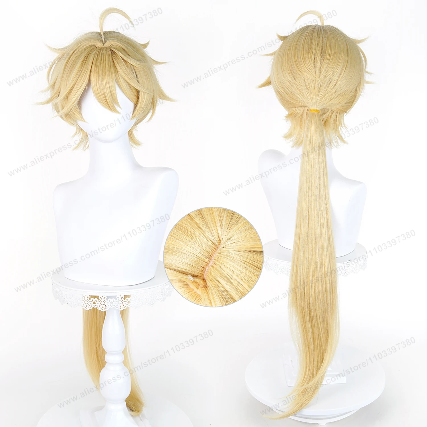 Aether Traveler Cosplay Wig 90cm Long Man Hair Anime Cosplay Wig Halloween Heat Resistant Synthetic Wigs
Aether Traveler Cosplay Wig 90cm Long Man Hair Anime Cosplay Wig Halloween Heat Resistant Synthetic Wigs