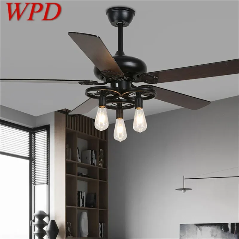 WPD European Luxury LED Fan Light American Retro Living Room Restaurant Bedroom Ceiling Fan Light Remote Electric Fan Light
WPD European Luxury LED Fan Light American Retro Living Room Restaurant Bedroom Ceiling Fan Light Remote Electric Fan Light