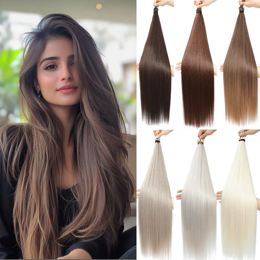 Gladys 28 Inch Crochet Hair Synthetic Straight Braiding Hair Extensions Ombre Blonde Brown Highlight Twist Crochet Hair
Gladys 28 Inch Crochet Hair Synthetic Straight Braiding Hair Extensions Ombre Blonde Brown Highlight Twist Crochet Hair