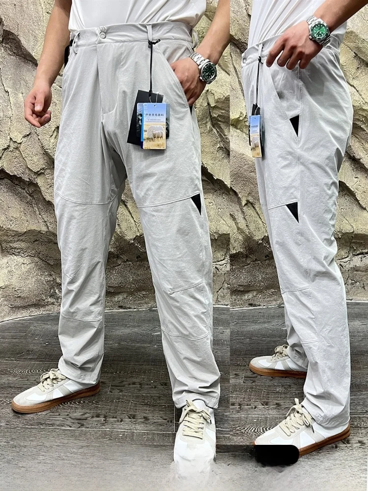 Men's Outdoor Soft Pants Wool Blend Moisture Wicking Breathable Wear Resistant Water Repellent Winter Warm Summer Cool
Men's Outdoor Soft Pants Wool Blend Moisture Wicking Breathable Wear Resistant Water Repellent Winter Warm Summer Cool