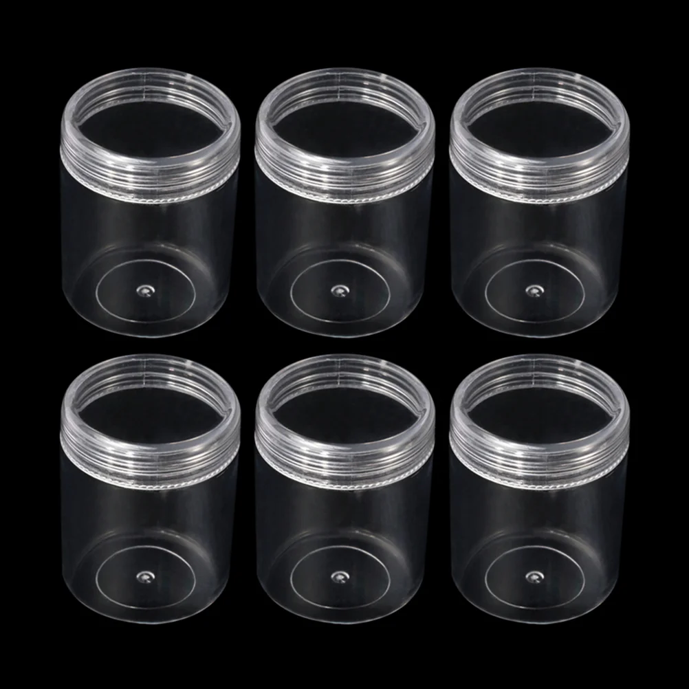 6 Pcs Transparent Mini Containers Sample Bottle Storage Box Solid Bottles Travel
6 Pcs Transparent Mini Containers Sample Bottle Storage Box Solid Bottles Travel
