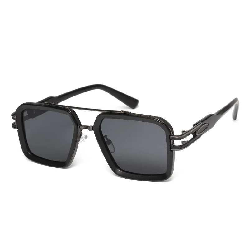 Retro Square Steam Punk Sunglasses Men Women Fashion Double Beam Glasses Unisex Metal Frame Vintage Trendy UV400 Shades Eyewear
Retro Square Steam Punk Sunglasses Men Women Fashion Double Beam Glasses Unisex Metal Frame Vintage Trendy UV400 Shades Eyewear