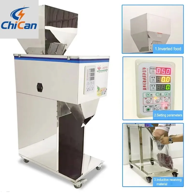 【Hot】10-999g Quantitative Filling Machine Vertical Granular Grain Millet Weighing Packer Ranules/mixed Grain/powder Packing Mach
【Hot】10-999g Quantitative Filling Machine Vertical Granular Grain Millet Weighing Packer Ranules/mixed Grain/powder Packing Mach