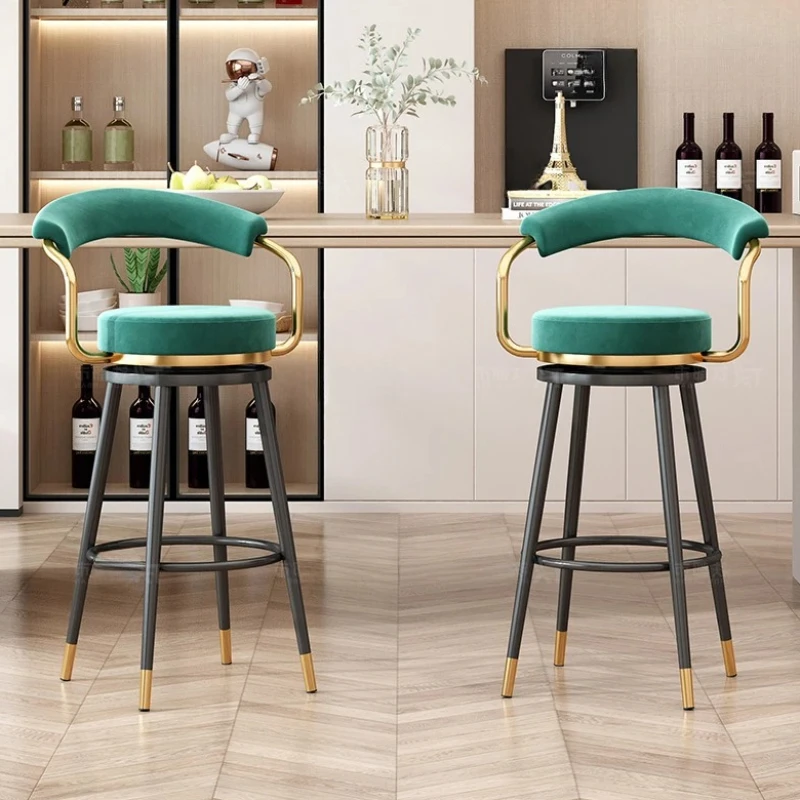 Metal Design Bar Chairs Stool Modern Lounge Gold Nordic Kitchen Bar Stools Reception High Swivel Taburetes De Bar Furniture
Metal Design Bar Chairs Stool Modern Lounge Gold Nordic Kitchen Bar Stools Reception High Swivel Taburetes De Bar Furniture