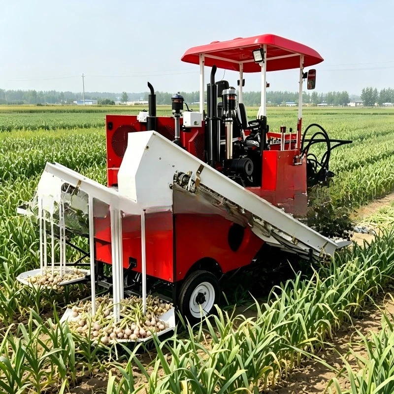 Garlic collector Automatic garlic combine harvester Diesel power Automatic garlic digging
Garlic collector Automatic garlic combine harvester Diesel power Automatic garlic digging