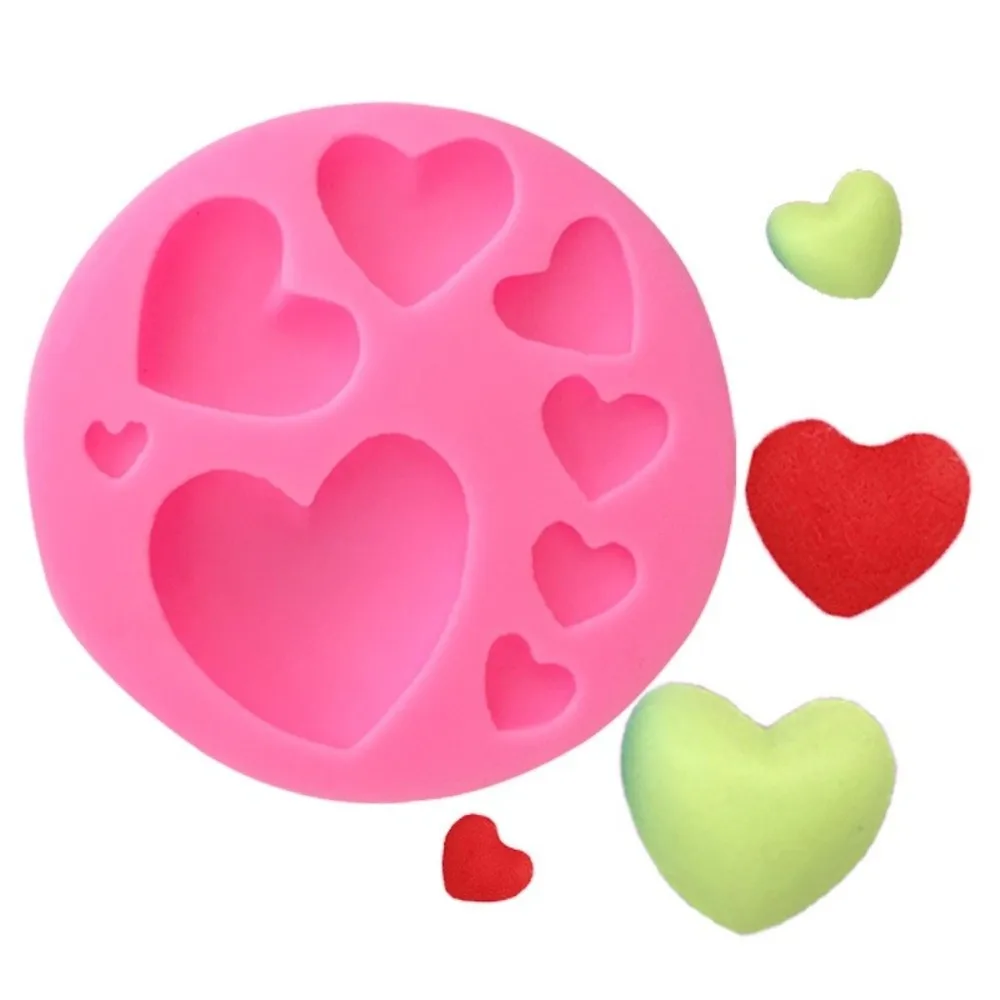 Baking Tool 8 Cavity Silicone Mold Soft Silicone Baking Mold Anti Stick Easy Demold Heart Mold Chocolate Making
Baking Tool 8 Cavity Silicone Mold Soft Silicone Baking Mold Anti Stick Easy Demold Heart Mold Chocolate Making