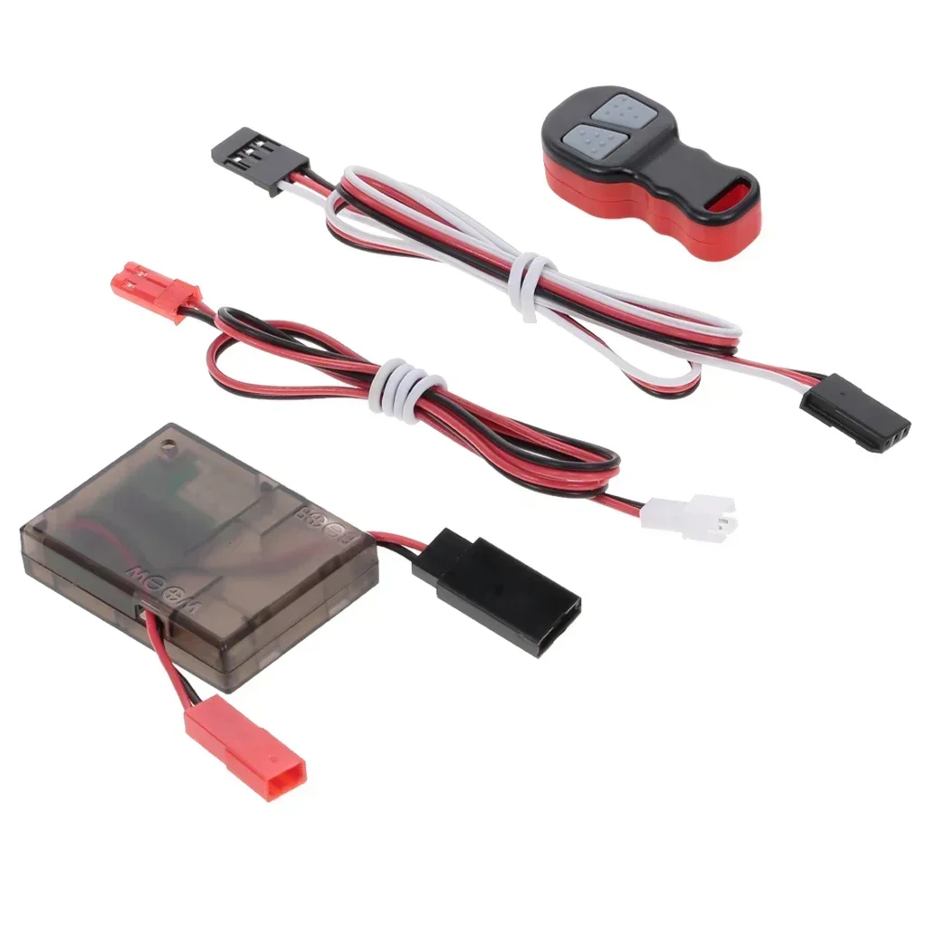 RC Car Electric Winch Wireless Remote Control Receive for 1/10 RC Crawler Trxs TRX4 Axial SCX10 90046 D90 Tamiya CC01
RC Car Electric Winch Wireless Remote Control Receive for 1/10 RC Crawler Trxs TRX4 Axial SCX10 90046 D90 Tamiya CC01