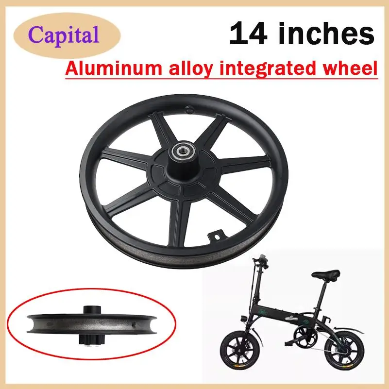 Motorcycle 14 inch Aluminum Front Disc Brake Wheel Hub Rim For Electric Scooters E-bike Folding Bicycles 14x2.125 Tire
Motorcycle 14 inch Aluminum Front Disc Brake Wheel Hub Rim For Electric Scooters E-bike Folding Bicycles 14x2.125 Tire