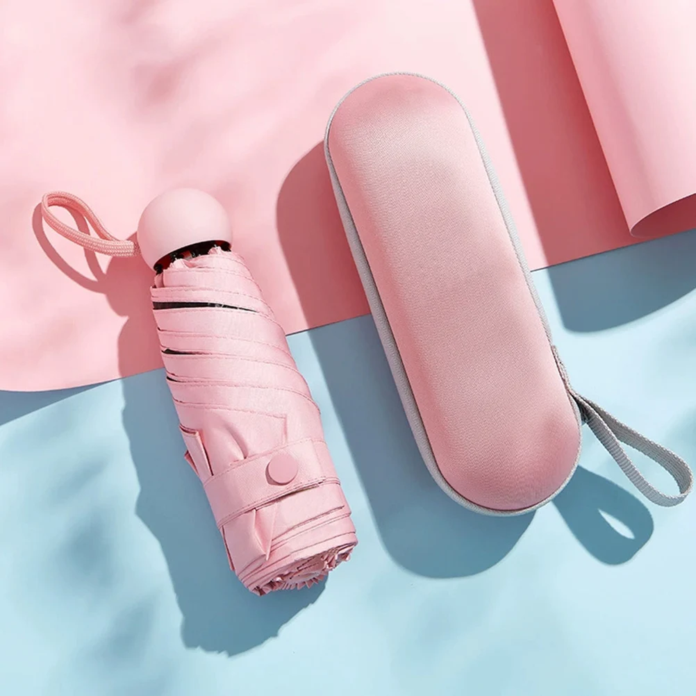 Foldable Sunshade Umbrella 5 Section UV Resistant Capsule Type Fashion Mini Outdoor Dual Use Lightweight Portable Water
Foldable Sunshade Umbrella 5 Section UV Resistant Capsule Type Fashion Mini Outdoor Dual Use Lightweight Portable Water