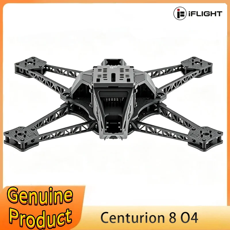 IFlight Centurion 8 O4 Cinelifter Frame 5mm Arm Thickness 384mm Wheelbase Base Quadcopter Frame FPV Freestyle RC Racing Drone
IFlight Centurion 8 O4 Cinelifter Frame 5mm Arm Thickness 384mm Wheelbase Base Quadcopter Frame FPV Freestyle RC Racing Drone