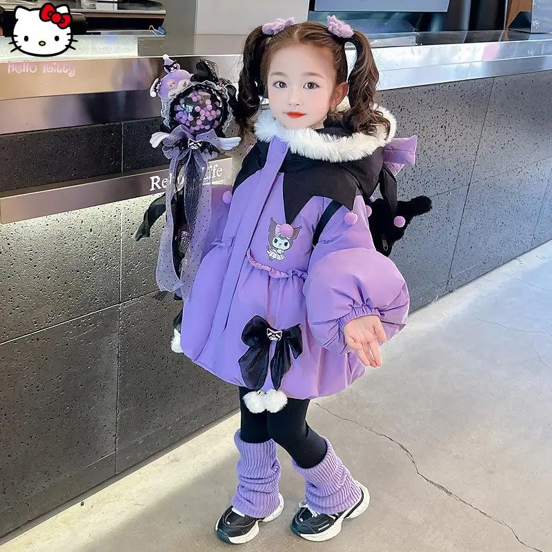 Kawaii Melody Winter Girl's Lolita Warm Jacket Kuromi Kids Sanrio Anime Cartoon Outdoors Thicke Coat Sweet Cotton-Padded Clothes
Kawaii Melody Winter Girl's Lolita Warm Jacket Kuromi Kids Sanrio Anime Cartoon Outdoors Thicke Coat Sweet Cotton-Padded Clothes
