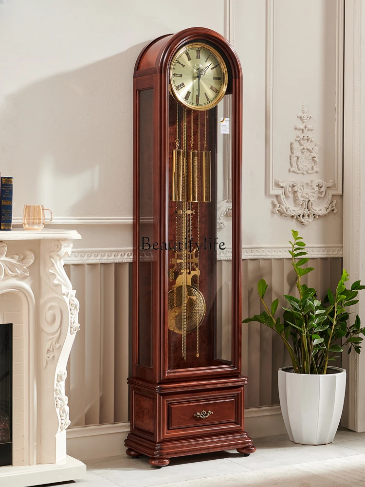 European Mechanical Floor Clock Chinese Retro Villa American Pendulum Clock
European Mechanical Floor Clock Chinese Retro Villa American Pendulum Clock