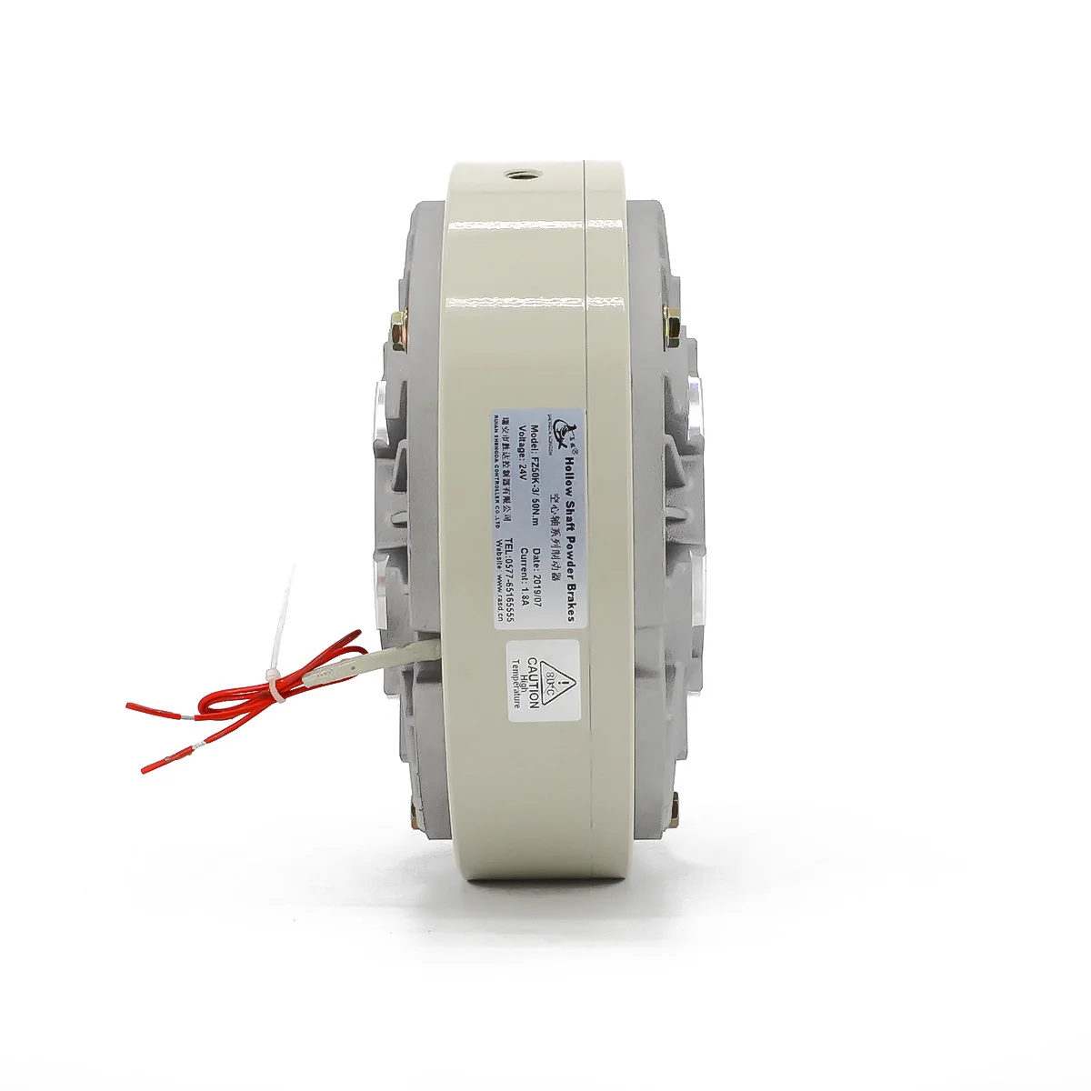 SHENGDA FZ25K-3 New Hollow Shaft High Performance Magnetic Powder Brakes Factory Supply Printing Machinery
SHENGDA FZ25K-3 New Hollow Shaft High Performance Magnetic Powder Brakes Factory Supply Printing Machinery