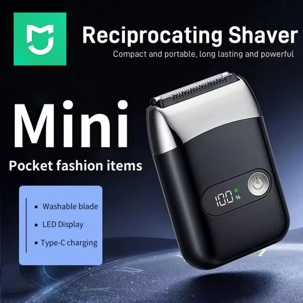 MIJIA Electric Shaver Waterproof Reciprocating Wireless Razor USB Rechargeable Shaving Machine Barber Trimmer for Men
MIJIA Electric Shaver Waterproof Reciprocating Wireless Razor USB Rechargeable Shaving Machine Barber Trimmer for Men