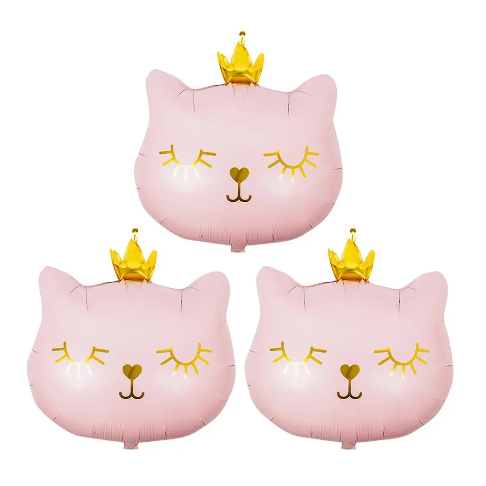 3 Pcs Cat Balloon Balloons Cute Party Decorate Birthday Aluminum Film Cartoon Cats Decoration
3 Pcs Cat Balloon Balloons Cute Party Decorate Birthday Aluminum Film Cartoon Cats Decoration