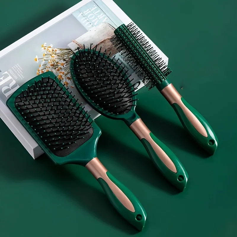 Makeup Hairbrush Set Hairdressing Comb Scalp Massage Air Cushion Comb Detangling Hair Comb For All Hair Types
Makeup Hairbrush Set Hairdressing Comb Scalp Massage Air Cushion Comb Detangling Hair Comb For All Hair Types