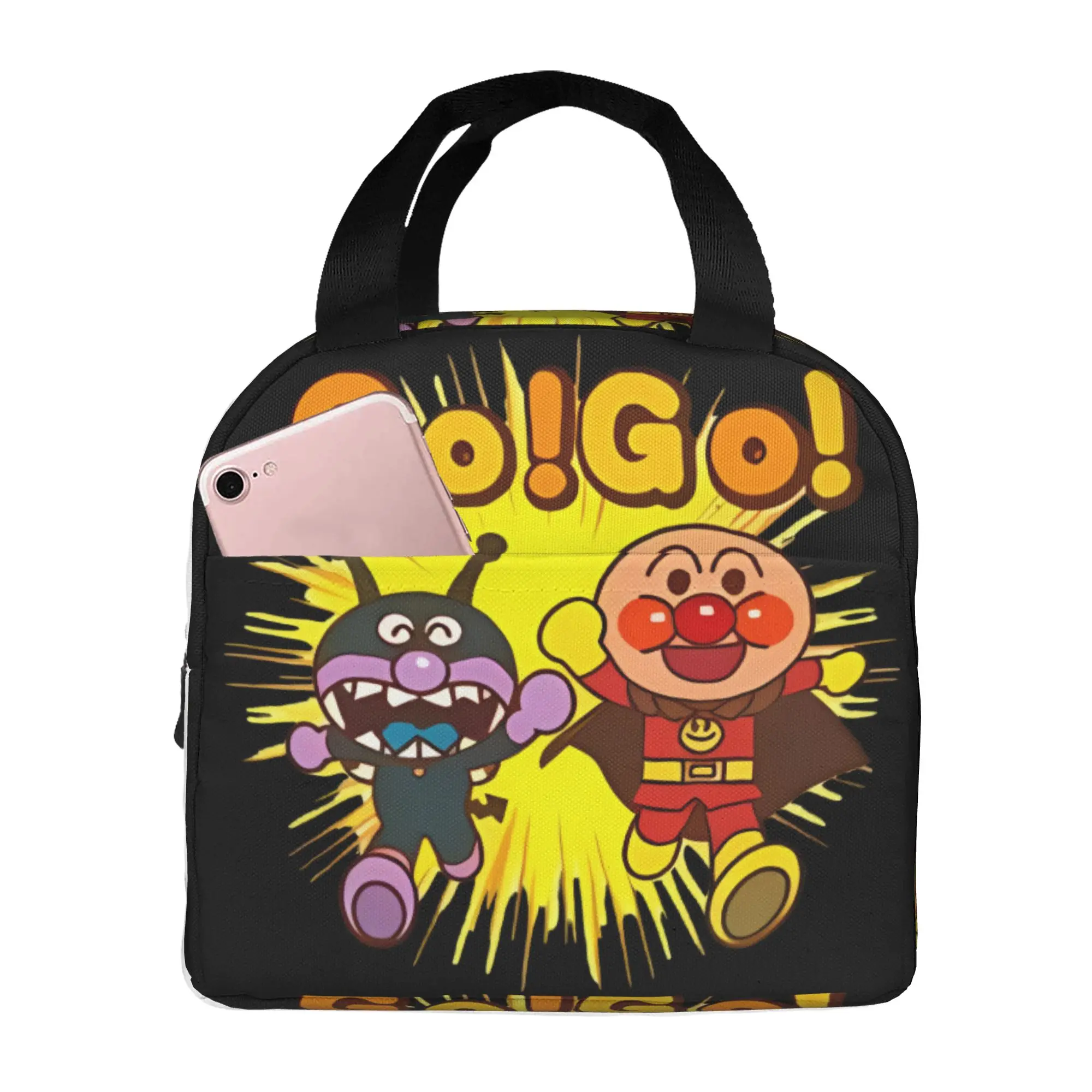 Custom Anpanmans Lunch Bag Women Warm Cooler Insulated Lunch Boxes for School
Custom Anpanmans Lunch Bag Women Warm Cooler Insulated Lunch Boxes for School