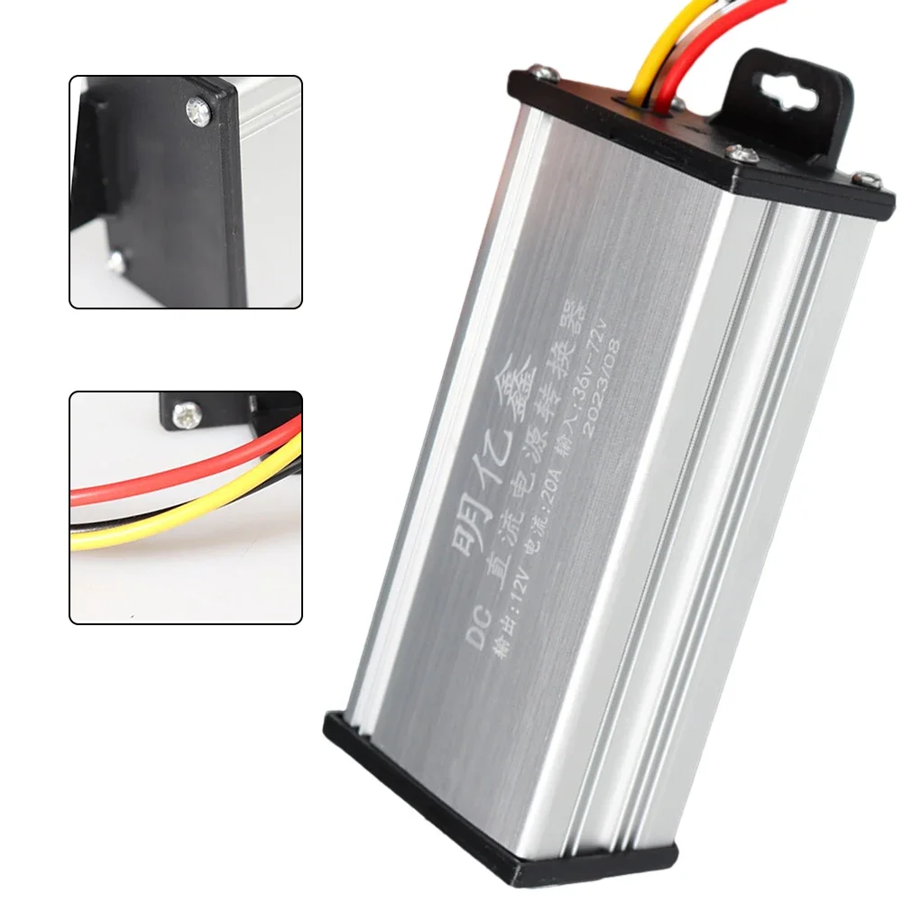 1pc Electric Bicycle Voltage Converter Adapter Transformer DC 36-72V To 12V/10A/30A For Two High-power Electric Motorcycle Appli
1pc Electric Bicycle Voltage Converter Adapter Transformer DC 36-72V To 12V/10A/30A For Two High-power Electric Motorcycle Appli