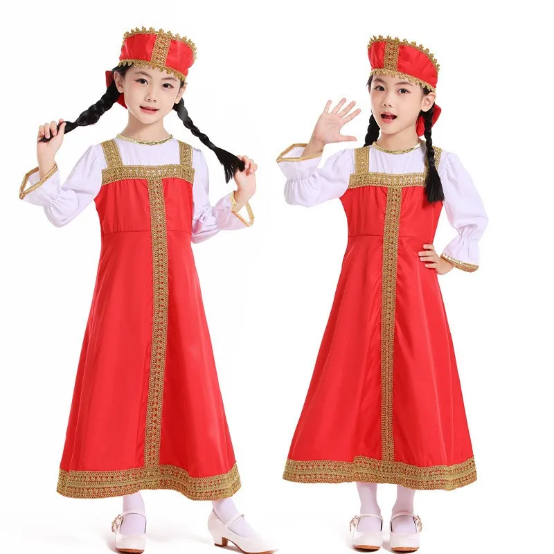 New Stage Performance Skirt for Toddlers Moscow Performance Event Halloween Show Children's Traditional Costume Ethnic Dance
New Stage Performance Skirt for Toddlers Moscow Performance Event Halloween Show Children's Traditional Costume Ethnic Dance