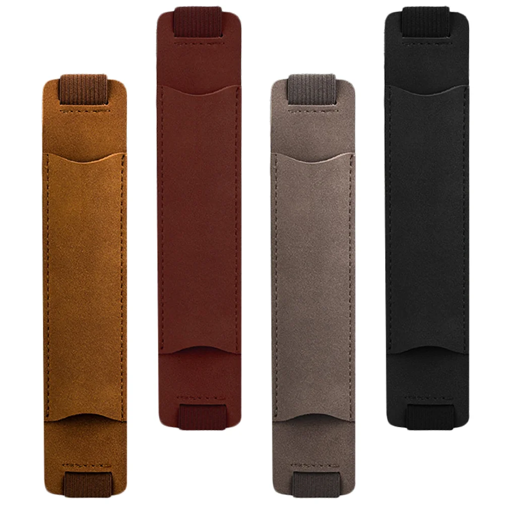 4 Pcs Pen Case Notebook Bags Holders Protector for Men Protective Pu Elastic Portable Miss Covers Sleeves
4 Pcs Pen Case Notebook Bags Holders Protector for Men Protective Pu Elastic Portable Miss Covers Sleeves