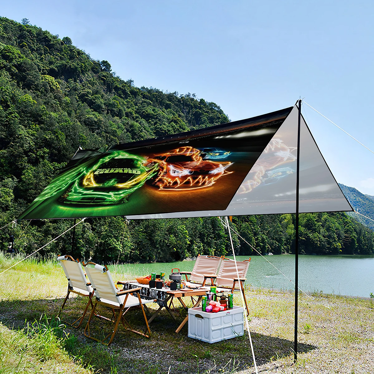 Racing Car Waterproof UV Protection Sunshade Canopy For Family,Lightweight And Portable Oxford Foldable Tent For Beach,Picnic
Racing Car Waterproof UV Protection Sunshade Canopy For Family,Lightweight And Portable Oxford Foldable Tent For Beach,Picnic