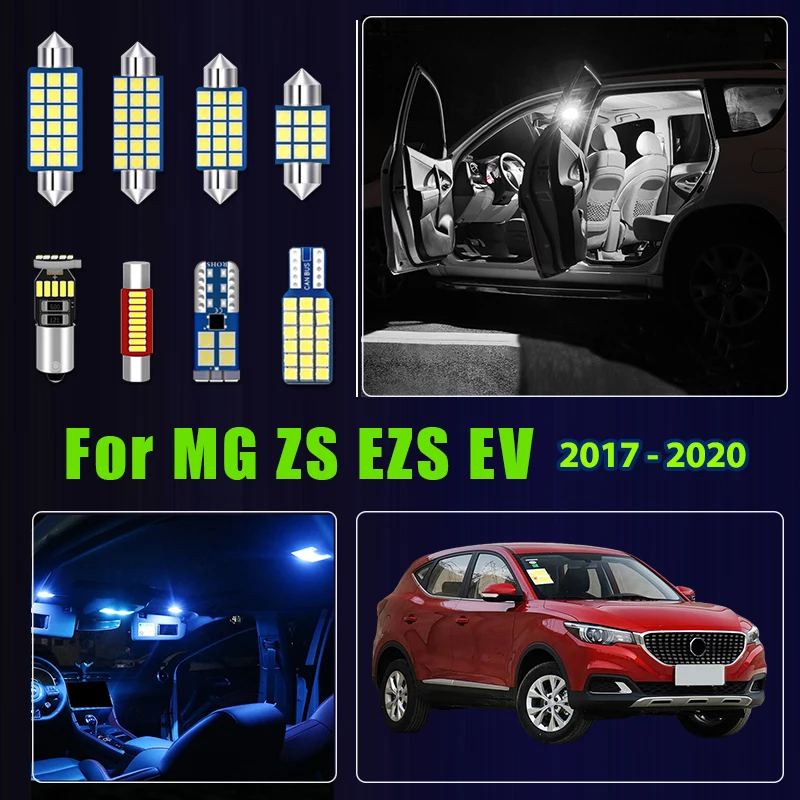 Светодиодные лампы для MG ZS EZS EV 2017-2020: освещение салона, лампа для чтения, подсветка номерного знака, освещение багажника, аксессуары
Светодиодные лампы для MG ZS EZS EV 2017-2020: освещение салона, лампа для чтения, подсветка номерного знака, освещение багажника, аксессуары