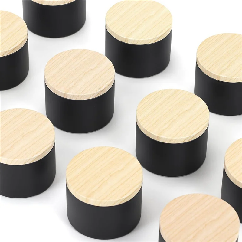 48 Pack 4 Oz Black Candle Tins With Lids, 4Oz Candle Jars For Making Candles Bulk
48 Pack 4 Oz Black Candle Tins With Lids, 4Oz Candle Jars For Making Candles Bulk
