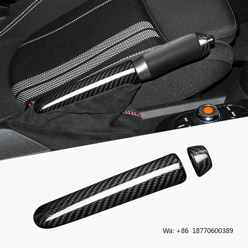 Shasha Carbon Fiber Hand Brake Cover Set Interior Accessories Decoration Cover for Mini Cooper F55 F56 F57
Shasha Carbon Fiber Hand Brake Cover Set Interior Accessories Decoration Cover for Mini Cooper F55 F56 F57