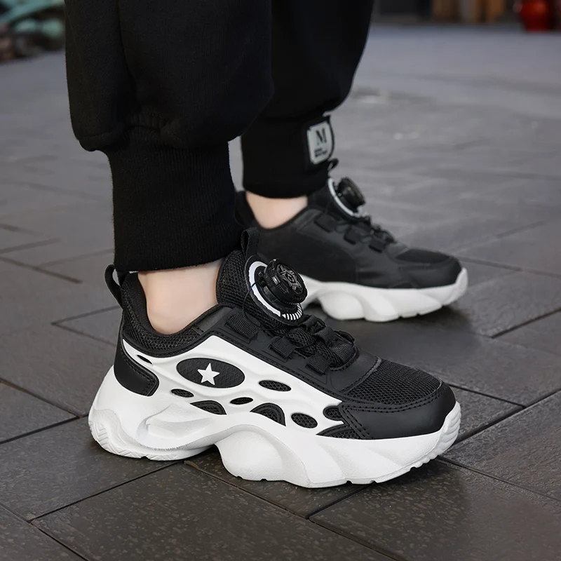 Детская спортивная обувь, удобная эластичная амортизирующая обувь, новые тренировочные кроссовки в стиле ретро с сетчатым верхом, повседневная дышащая обувь для повседневной носки
Детская спортивная обувь, удобная эластичная амортизирующая обувь, новые тренировочные кроссовки в стиле ретро с сетчатым верхом, повседневная дышащая обувь для повседневной носки