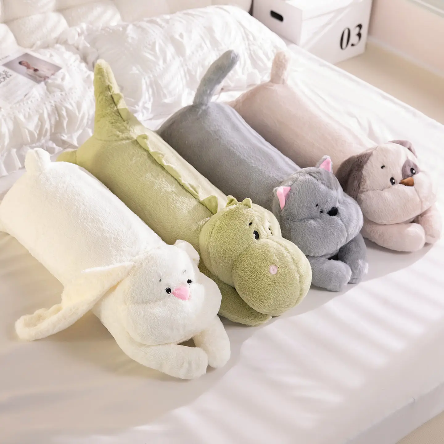 Giant Kawaii Rabbit Dinosaur Dog Cat Plush Pillow Lifelike Stuffed Animal Doll Sofa Chair Cushion Home Decoration Kids Gift
Giant Kawaii Rabbit Dinosaur Dog Cat Plush Pillow Lifelike Stuffed Animal Doll Sofa Chair Cushion Home Decoration Kids Gift