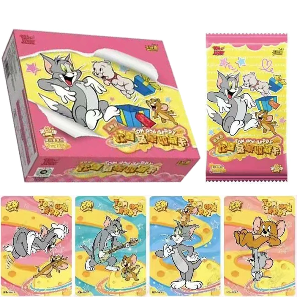 KAYOU натуральная карта Том и Джерри Happy Enemies Fun Pack Fantasy Adventure милая карта аниме Deluxe коллекционные карты
KAYOU натуральная карта Том и Джерри Happy Enemies Fun Pack Fantasy Adventure милая карта аниме Deluxe коллекционные карты