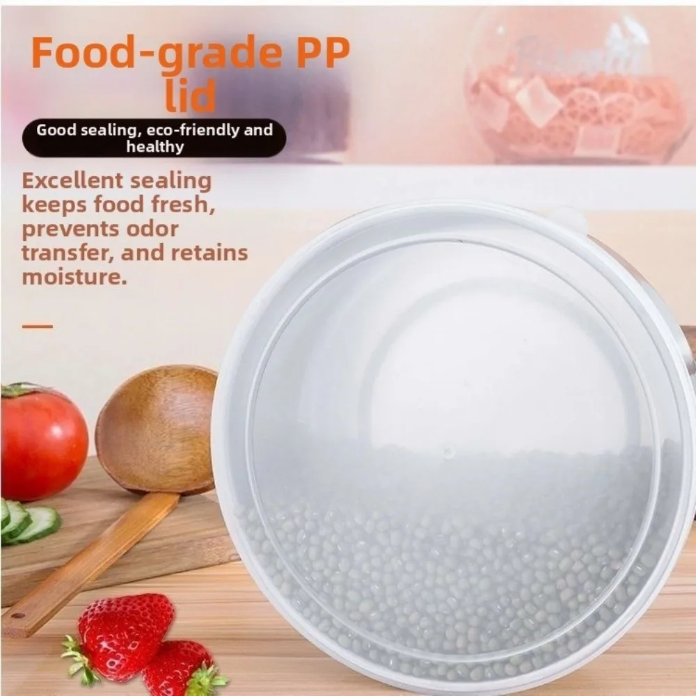 5pcs Stainless Steel Salad Bowl Set with Lid Fresh Keeping Food Storage Container Rust Resistant Leak Proof Lunch Box Cooking
5pcs Stainless Steel Salad Bowl Set with Lid Fresh Keeping Food Storage Container Rust Resistant Leak Proof Lunch Box Cooking
