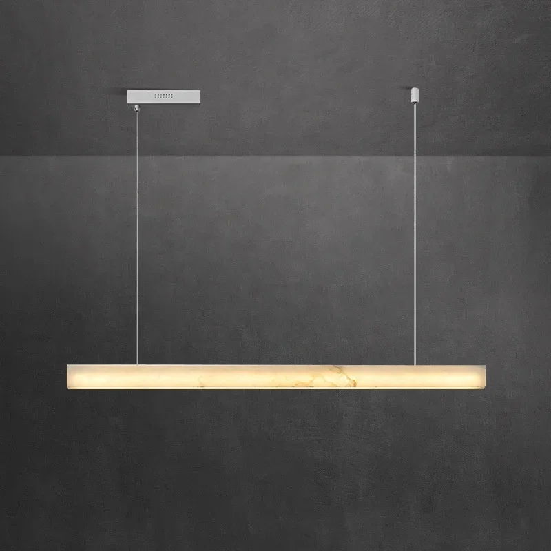 Modern Simple Hanging Alabaster Strip Chandelier Dining Table Kitchen Island Home Decorative Pendant Lights
Modern Simple Hanging Alabaster Strip Chandelier Dining Table Kitchen Island Home Decorative Pendant Lights