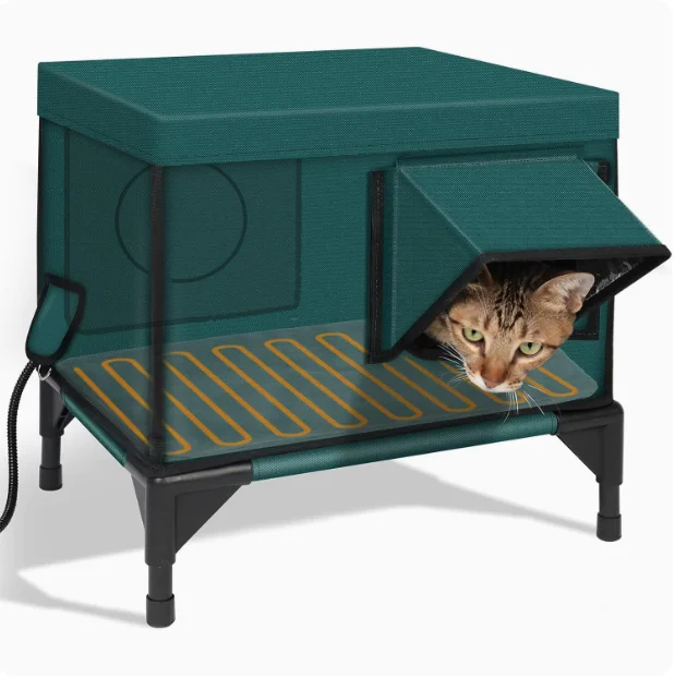 Indestructible Heated Cat House For Outside Waterproof Safe Outdoor Cat Shelter With Heater For Cat
Indestructible Heated Cat House For Outside Waterproof Safe Outdoor Cat Shelter With Heater For Cat
