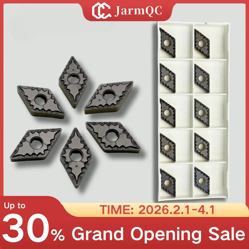 10Pcs CVD Coating for Steel Turning Steel Precision Machining DNMG150408 DNMG150608 CNC Lathe Turning Tool Carbide Inserts
10Pcs CVD Coating for Steel Turning Steel Precision Machining DNMG150408 DNMG150608 CNC Lathe Turning Tool Carbide Inserts