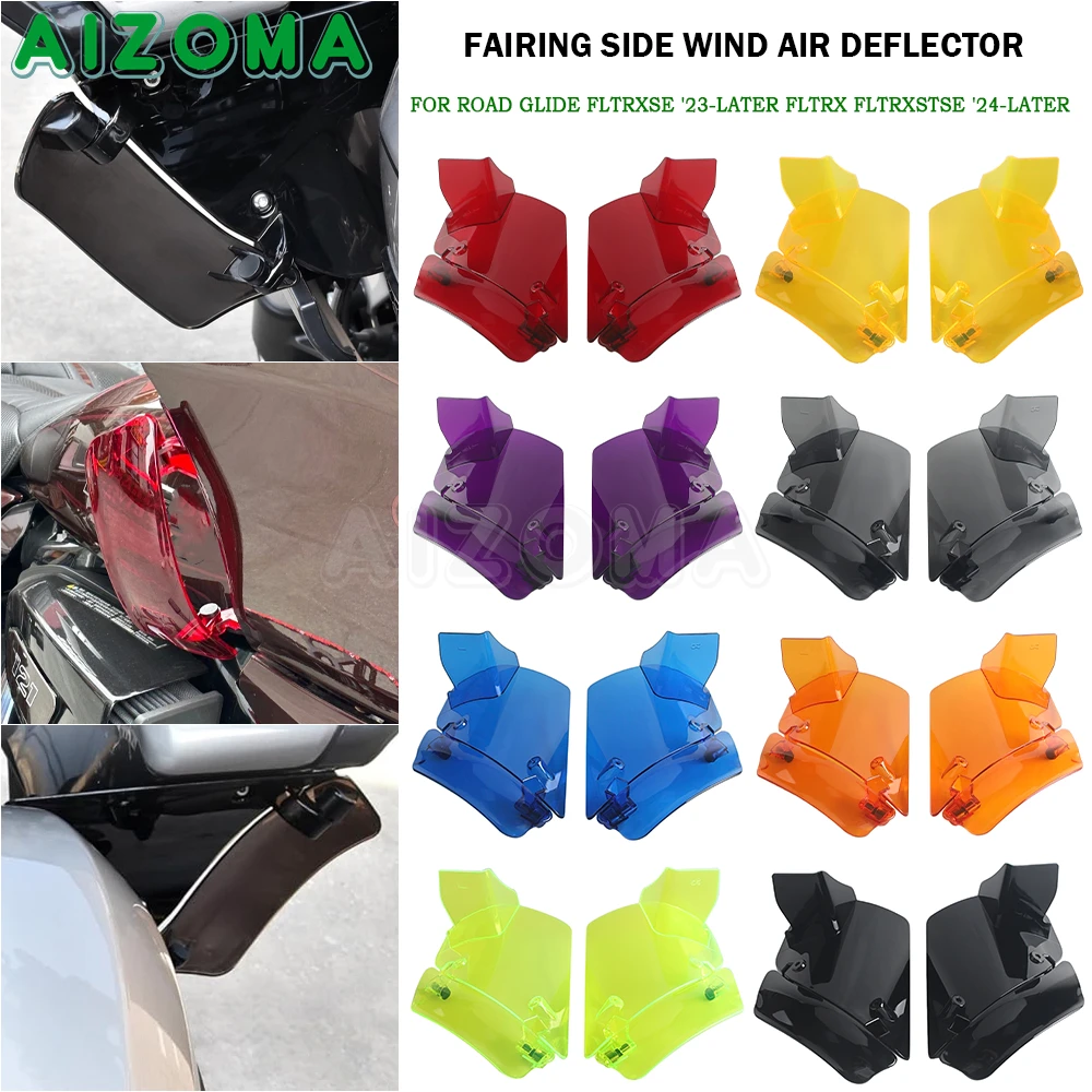 Fairing Side Wind Air Deflector For Harley Road Glide FLTRXSE '23-later FLTRX FLTRXSTSE 24-26 FLTRXL 2026 Side Wings Wind Shield
Fairing Side Wind Air Deflector For Harley Road Glide FLTRXSE '23-later FLTRX FLTRXSTSE 24-26 FLTRXL 2026 Side Wings Wind Shield