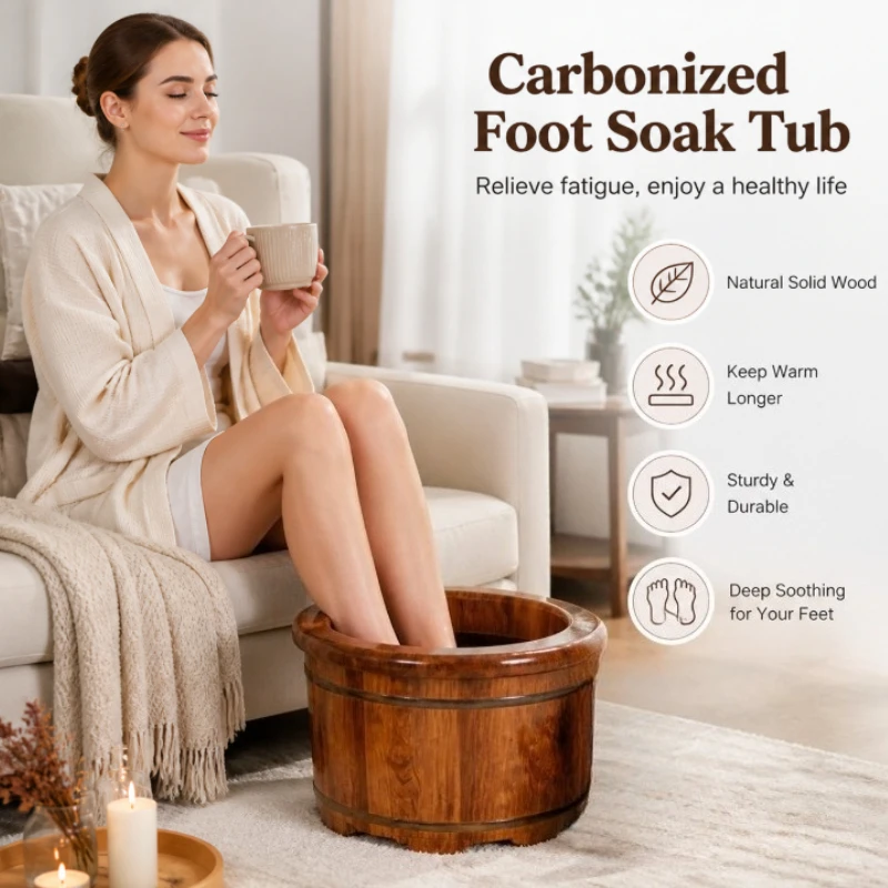 Massage Footbath Pedicure Below wooden foot soaking the barrel for adult hotel
Massage Footbath Pedicure Below wooden foot soaking the barrel for adult hotel